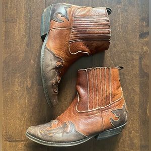 ON HOLD - Joe Sanchez leather ankle cowboy/western boot
